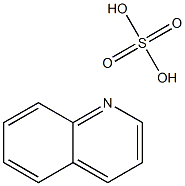 Quinoline sulfate Structural