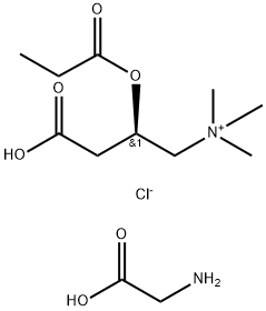 Glycin Propionyl L-carnitine hydrochloride Structural