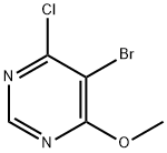 5-BroMo-4-chloro-6-MethoxypyriMidine Structural Picture