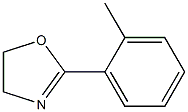 Oxazole, 4,5-dihydro-2-(2-Methylphenyl)- Structural