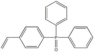 diphenyl(4-vinylphenyl)phosphine oxide Structural