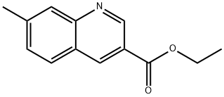 ethyl 7-Methylquinoline-3-carboxylate Structural