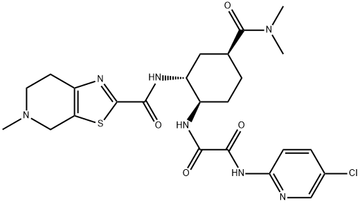 Edoxaban Impurity 12 (1R,2R,4S) Structural Picture