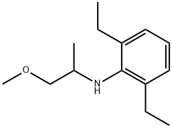 BenzenaMine, 2,6-diethyl-N-(2-Methoxy-1-Methylethyl)- Structural