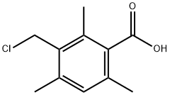 Benzoic acid, 3-(chloroMethyl)-2,4,6-triMethyl- Structural