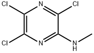 3,5,6-TRICHLORO-N-METHYLPYRAZIN-2-AMINE Structural