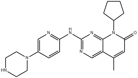 Pyrido[2,3-d]pyriMidin-7(8H)-one, 8-cyclopentyl-5-Methyl-2-[[5-(1-piperazinyl)-2-pyridinyl]aMino]-