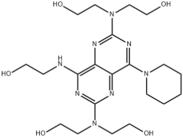 2,2',2'',2'''-[[4-[(2-Hydroxyethyl)aMino]-8-(1-piperidinyl)pyriMido[5,4-d]pyriMidine-2,6-diyl]dinitrilo]tetrakisethanol
(DipyridaMole IMpurity)