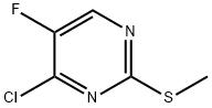 Pyrimidine, 4-chloro-5-fluoro-2-(methylthio)- Structural