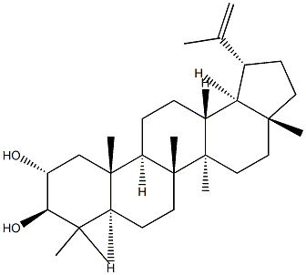Lup-20(29)-ene-2α,3β-diol Structural