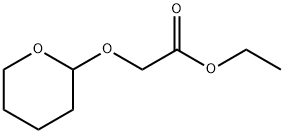 Ethyl 2-((Tetrahydro-2H-pyran-2-yl)oxy)acetate Structural