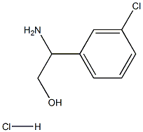 Benzeneethanol, β-aMino-3-chloro-, hydrochloride (1:1), (βS)- Structural