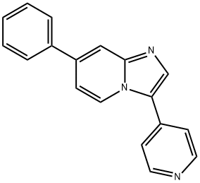 IMidazo[1,2-a]pyridine,7-phenyl-3-(4-pyridinyl)- Structural