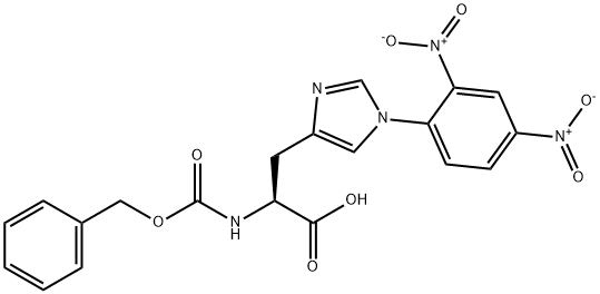 L-Histidine, 1-(2,4-dinitrophenyl)-N-[(phenylMethoxy)carbonyl]- Structural