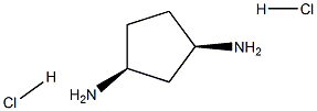 cis-Cyclopentane-1,3-diaMine dihydrochloride Structural