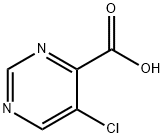 5-chloropyrimidine-4-carboxylic acid Structural