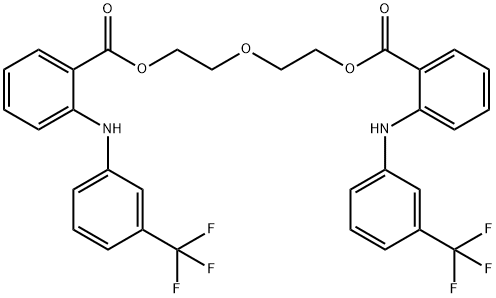 2-[[3-(Trifluoromethyl)phenyl]amino]benzoic acid oxydi-2,1-ethanediyl ester