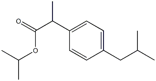 Ibuprofen Isopropyl Ester Structural