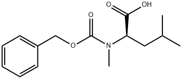 Cbz-N-Methyl-D-leucine Structural