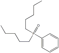 dipentyl(phenyl)phosphine oxide Structural