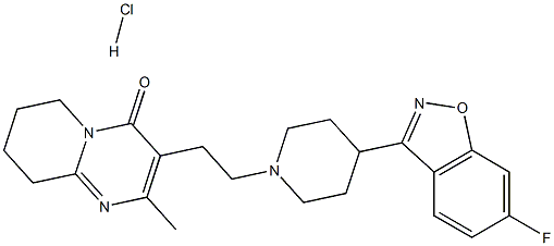 Risperidone (hydrochloride) Structural