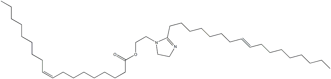 oleic acid, compound with 2-(heptadec-8-enyl)-4,5-dihydro-1H-imidazole-1-ethanol (1:1)     