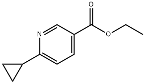 ethyl 6-cyclopropylnicotinate Structural