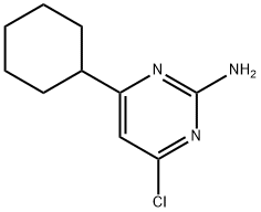 4-chloro-6-cyclohexylpyrimidin-2-amine