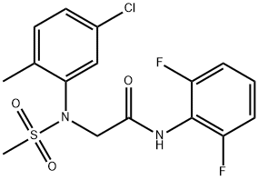 2-(N-(5-chloro-2-Methylphenyl)MethylsulfonaMido)-N-(2,6-difluorophenyl)acetaMide