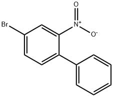 4'-Bromo-2-nitro-biphenyl Structural