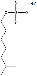 SodiuM 6-Methylheptyl sulfate Structural