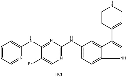 5-broMo-N4-(pyridin-2-yl)-N2-(3-(1,2,3,6-tetrahydropyridin-4-yl)-1H-indol-5-yl)pyriMidine-2,4-diaMine