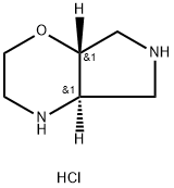 Octahydropyrrolo[3,4-b][1,4]oxazine hydrochloride Structural