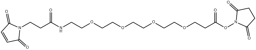 Maleimide-PEG4-NHS Ester Structural