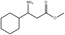 Methyl 3-aMino-3-cyclohexylpropanoate hydrochloride Structural