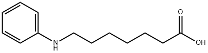Heptanoic acid, 7-(phenylaMino)- Structural