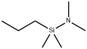 n-PROPYLDIMETHYL(DIMETHYLAMINO)SILANE Structural