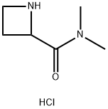 N,N-DiMethyl-2-azetidinecarboxaMide HCl Structural