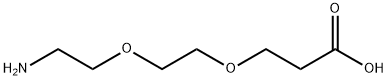 Amino-PEG2-acid Structural