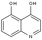 Quinoline-4,5-diol Structural