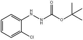 tert-butyl 2-(2-chlorophenyl)hydrazinecarboxylate Structural