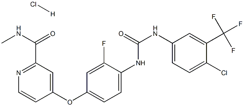 Regorafenib (Hydrochloride) Structural