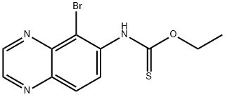 O-Ethyl (5-BroMoquinoxalin-6-yl)carbaMothioate  (BriMonidine IMpurity) Structural