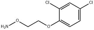 O-(2-(2,4-dichlorophenoxy)ethyl)hydroxylaMine Structural