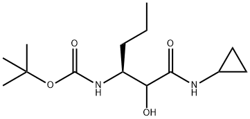 hydroxy-2-oxoethyl]butyl]-,1,1-dimethylethyl ester Structural