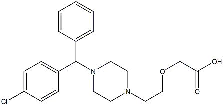 Cetirizine IMpurity D DiHCl Structural Picture