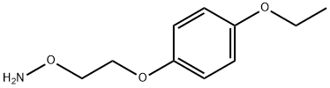 O-(2-(4-ethoxyphenoxy)ethyl)hydroxylaMine Structural