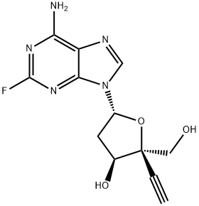 4'-ethynyl-2-fluoro-2'-deoxyadenosine