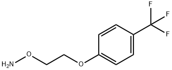O-(2-(4-(trifluoroMethyl)phenoxy)ethyl)hydroxylaMine Structural