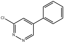 3-chloro-5-phenylpyridazine Structural